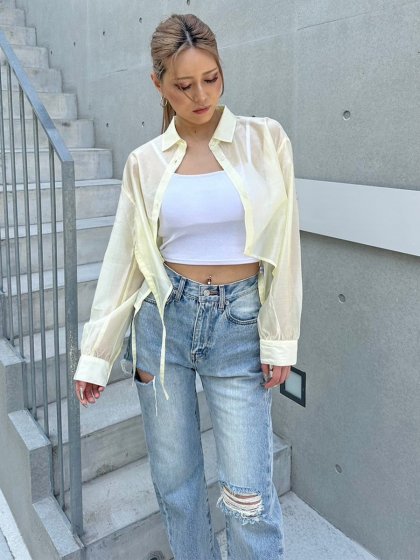 シアードロストショートシャツ– EGOIST