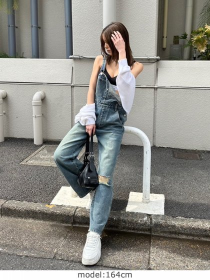 ヴィンテージデニムオーバーオール
